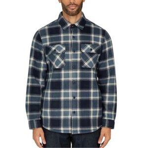 Realtree Blue Sherpa Lined Fleece Shacket - XL